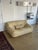 Sandra leather loveseat sofa by Annie Hieronimus for Cinna, part of Ligne Roset group, 1980s.