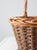 Brown Vintage Wicker Basket For Sale - Image 8 of 13