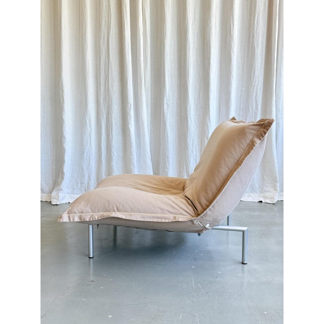 Metal Postmodern Calin Lounge Chair by Pascal Morgue for Ligne Roset, France, 1990s For Sale - Image 7 of 17