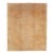 Galerie Shabab Collection Early 20th Century Handmade Turkish Oushak Room Size Carpet in Gold and Beige For Sale