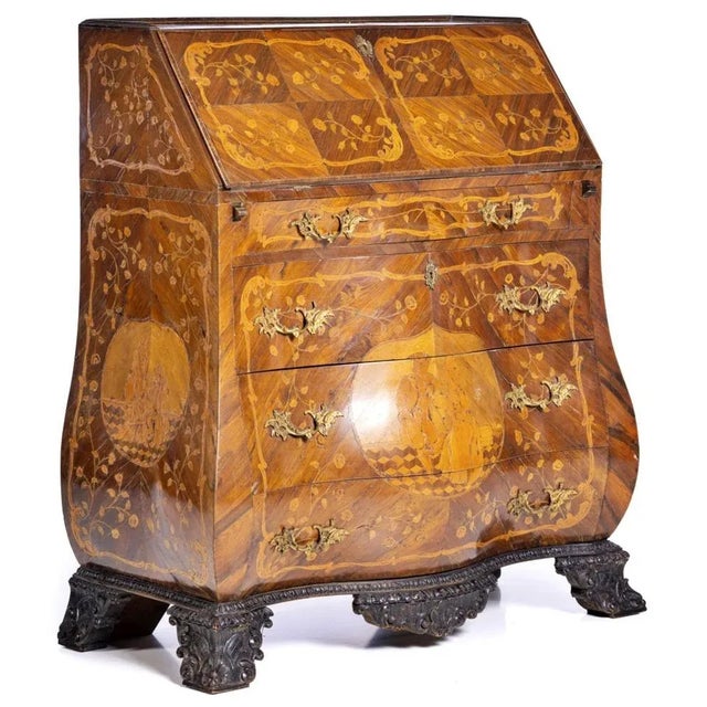 German Secretary, 18th Century For Sale - Image 5 of 6