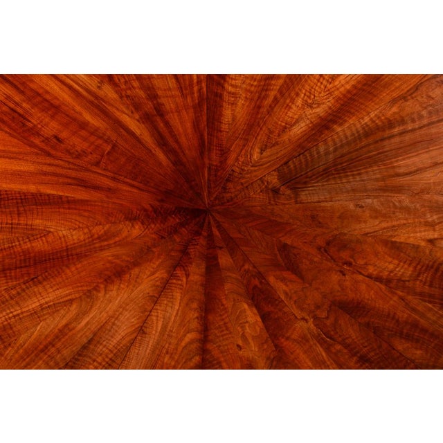 Biedermeier Walnut Dining Table, Austria, 1820s For Sale - Image 5 of 13