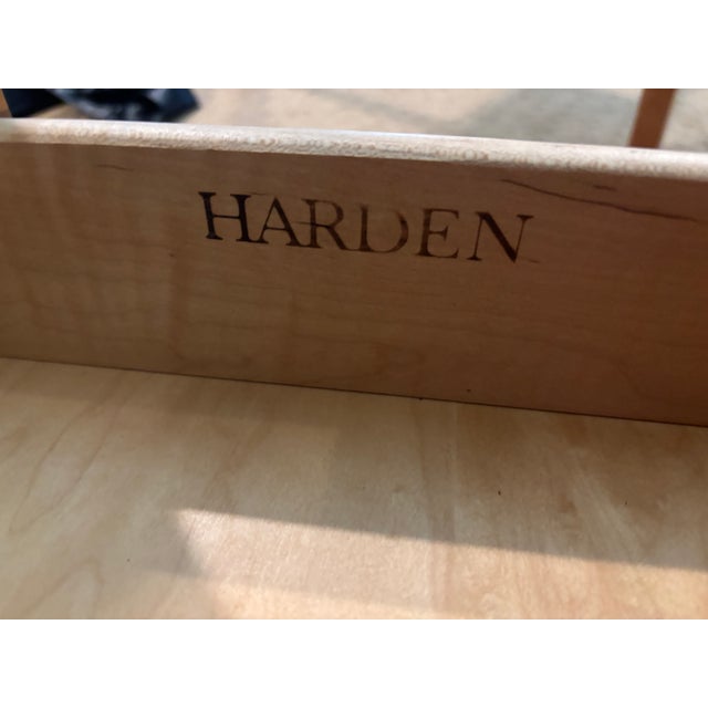 Vintage Harden solid cherry blanket chest, purchased new in the 1990s and made in the USA. Features a lift-top storage...