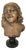 Terracotta Bust of Young Girl by Théophile Rousseau, 20th Century For Sale