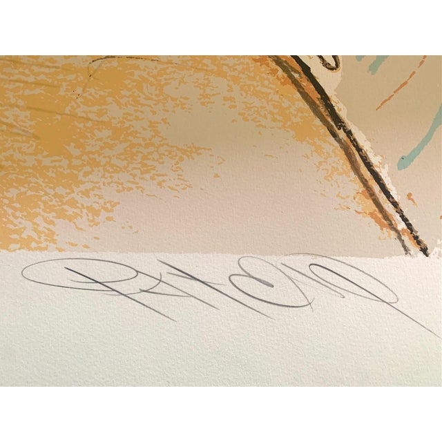 1990s 1990s "Chic" Serigraph by Pater Sato For Sale - Image 5 of 5
