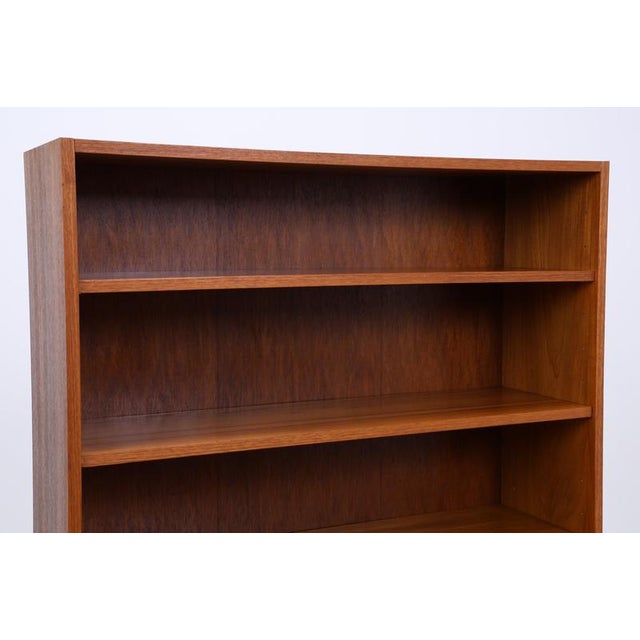 Mid-Century Danish Teak Bookcase For Sale - Image 6 of 12