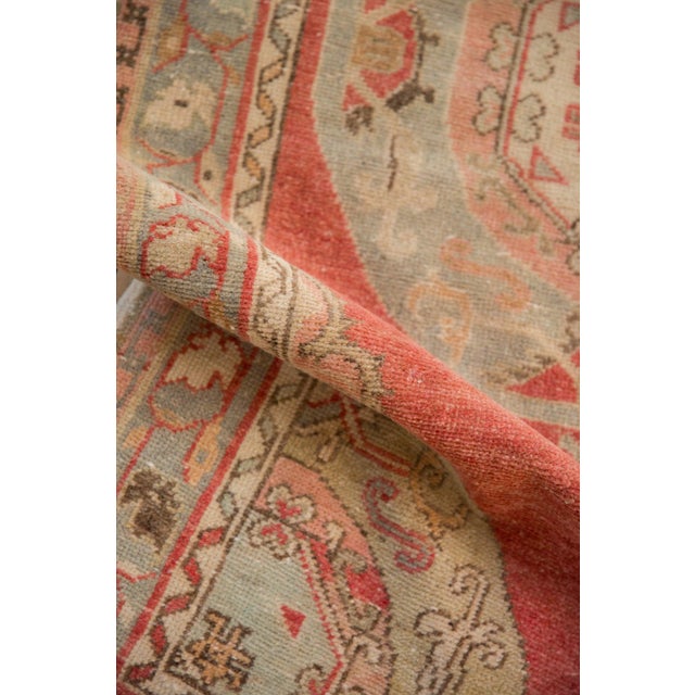Textile Vintage Distressed Oushak Rug Runner - 3'1" x 5'11" For Sale - Image 7 of 9