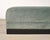 Modern Sage Green Mohair Chaise Longue Daybed on Ebonized Base For Sale - Image 14 of 18