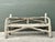 Rustic Vintage Faux Bois Concrete Garden Bench For Sale - Image 3 of 13