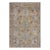 Hand Knotted Vintage Persian Shiraz Rug Tri-Medallion Design in Lavender and Olive 6'7 X 9'5 For Sale