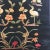 Textile Vintage Asian Embroidered Silk Crane Textile For Sale - Image 7 of 10