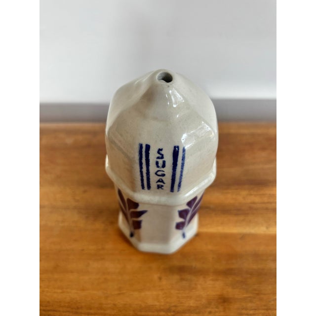 Late 20th Century American Vintage Pottery Sugar Dispenser For Sale - Image 5 of 7