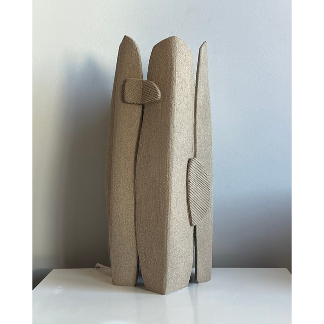 Henri Table Lamp in Ceramic by Katia Langeard For Sale - Image 6 of 10