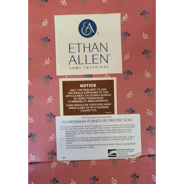 Last Chance! Vintage Ethan Allen Club Chaise Lounge Chairish