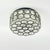 Mid-Century Modern Glass Flush Mount from Limburg, Germany, 1970s For Sale - Image 10 of 10