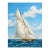 Schooner Yacht Sailboat Marine Oil Painting on Stretched Canvas, by Thomas For Sale