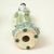 Green Chinese Porcelain Figure of a Court Lady For Sale - Image 8 of 9