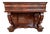Early Biedermeier Period Walnut Console Table With Drawer, Austria, Circa 1830 For Sale