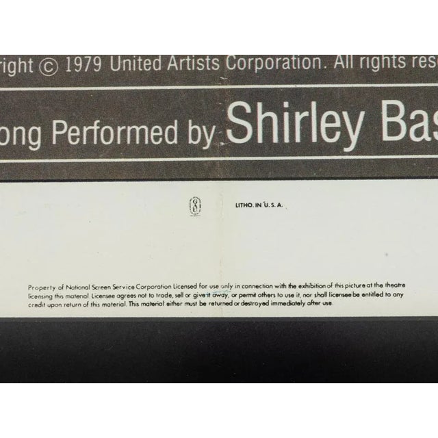 Moonraker Movie Poster with Roger Moore For Sale - Image 7 of 15