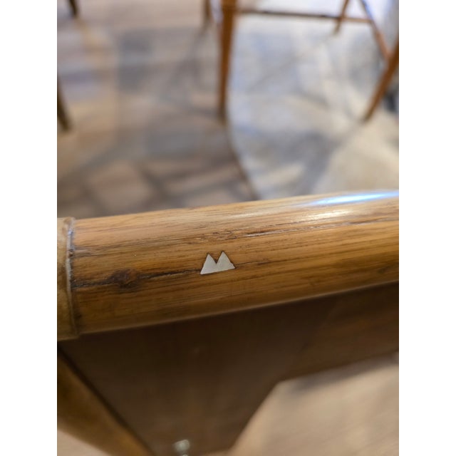 Brown 1970s Vintage McGuire King/2 Twin Rattan Headboards For Sale - Image 8 of 12