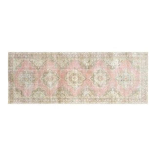 1960s Turkish Oushak Runner For Sale