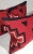 Hand woven weaving bolster pillows in cherry red & black chimney sweep pattern.These fine pillows are sold as a pair and...