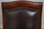 1990s Maitland Smith Leather Office Chair Model 1015 For Sale - Image 5 of 12