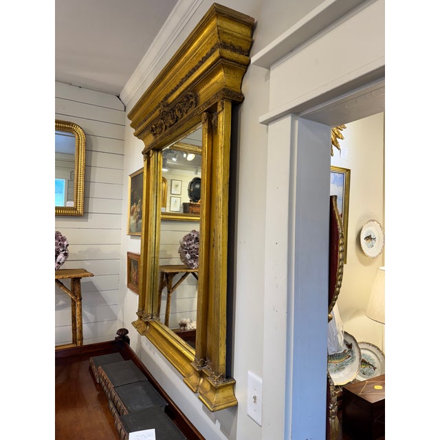 Antique Neoclassic French Mirror For Sale - Image 9 of 9