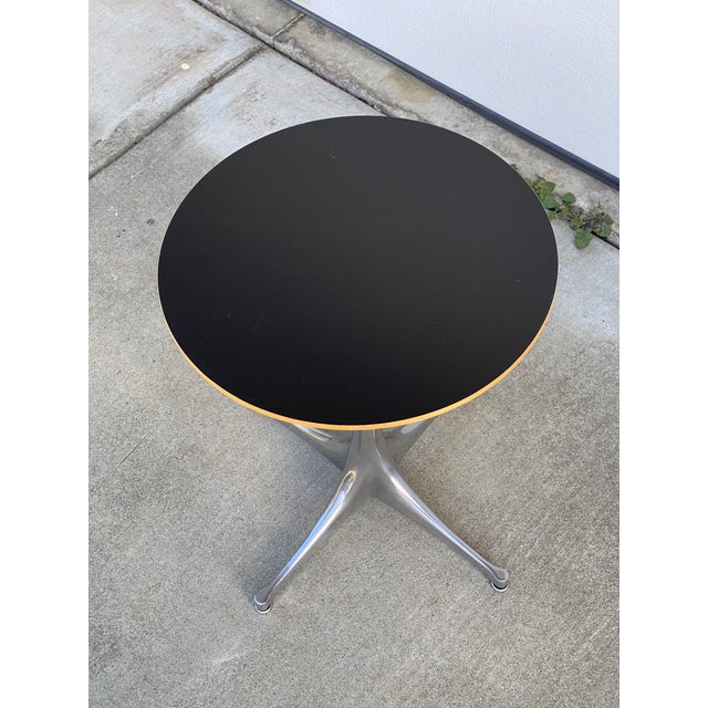 Mid-Century Modern George Nelson Swag Leg Pedestal Table for Herman Miller For Sale - Image 3 of 8