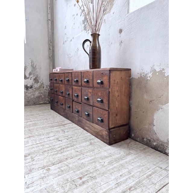 Oak Workshop Credenza, 1950 For Sale - Image 12 of 18