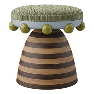 Krom Mea Stool by Malabar For Sale