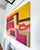 Goldenrod Postmodern Geometric Abstract Canvas by African American DC Artist Curtis Woody For Sale - Image 8 of 9