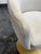 Restoration Hardware Teen Sylvie Linen Desk Chair For Sale - Image 9 of 12
