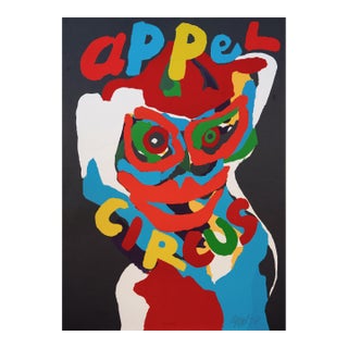 'Circus' by Karel Appel, 1978, Paris, Cobra, Venice Biennale, Guggenheim, Indianapolis For Sale