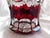 1920s 1920s Red Cut to Clear Vase For Sale - Image 5 of 10