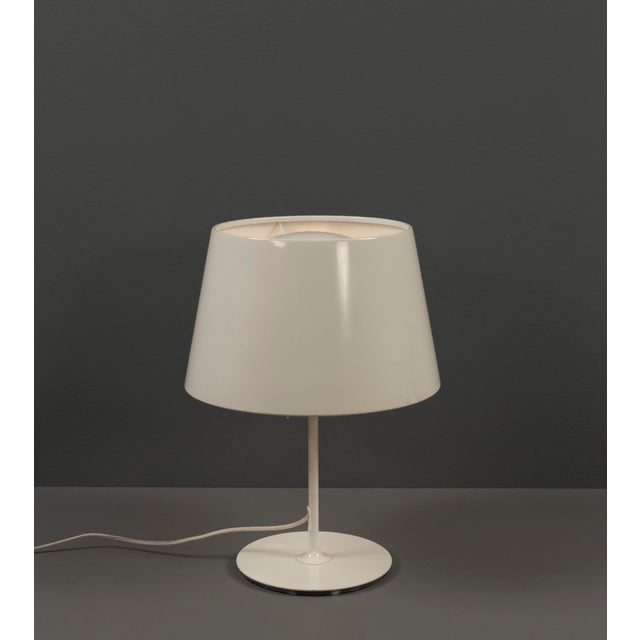 This table lamp from the 2000s, designed by c halskov & dalsgaard for ikea, impresses with its clean, modern lines and...