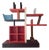 Liana Bookcase by Ettore Sottsass for Meccani Arredamenti, 1985 For Sale