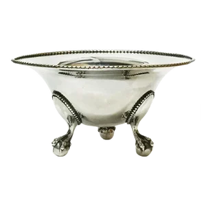 Dutch 18th Century Silver Pipe Brazier by Martinus Logerath, Amsterdam, 1792