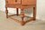 Antique English Art Deco Carved Oak Drop Front Secretary Desk With Leaded Glass Bookcase Hutch For Sale - Image 12 of 17