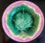 Etruscan Majolica Mable Leaf Wall Plate by Griffin Smith & Hill, 1880's For Sale - Image 4 of 8