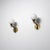 Metal Vintage Italian Wall Sconces in Brass and Opaline Glass Shade, 1950s, Set of 2 For Sale - Image 7 of 11
