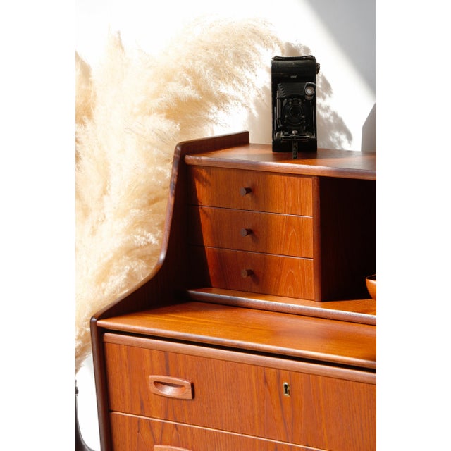 Vintage Danish Teak Secretary, 1960s For Sale - Image 6 of 18