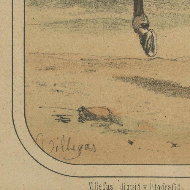 José Rubio Y Villegas, Sabre Officers, 1861, Lithograph For Sale - Image 9 of 12