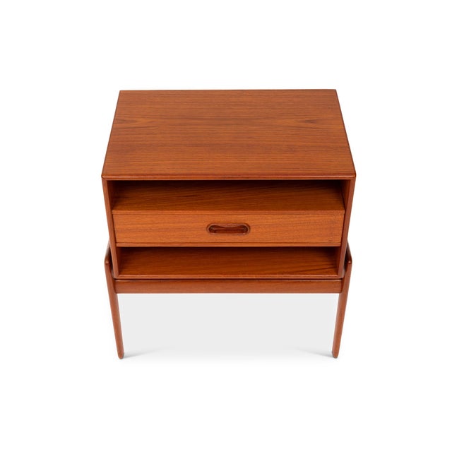 Brown Vintage 1960s Arne Vodder Teak Side Tables for Vamo Sonderborg - Pair For Sale - Image 8 of 18