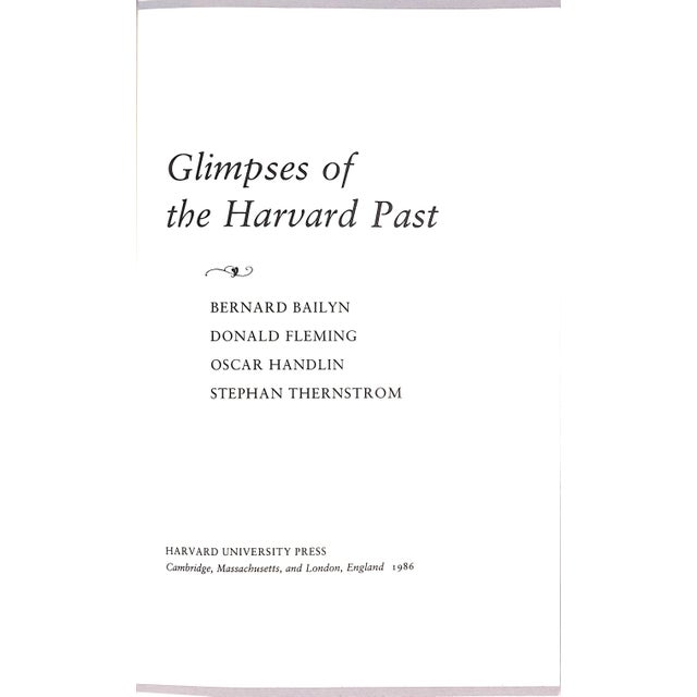 BAILYN, Bernard [149] pp. Harvard University Press 1986 First Edition 9 1/2" x 6 3/4" This happy combination of literary...