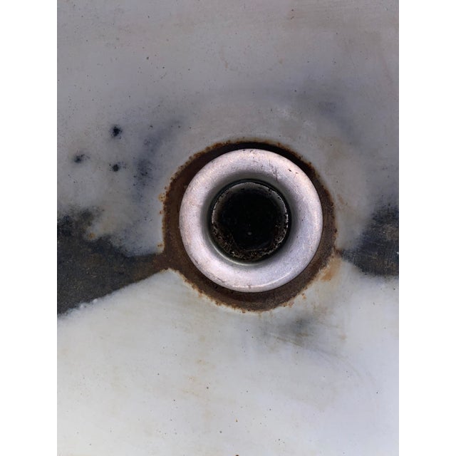 1920s Farmhouse Sink Double Washboard For Sale - Image 9 of 11