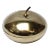 Mid-Century Italian Modern Mpi Brass "Apple" Lidded Serving/Candy Dish For Sale
