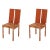 Wood Set of Stripe Chairs by Derya Arpac For Sale - Image 7 of 7