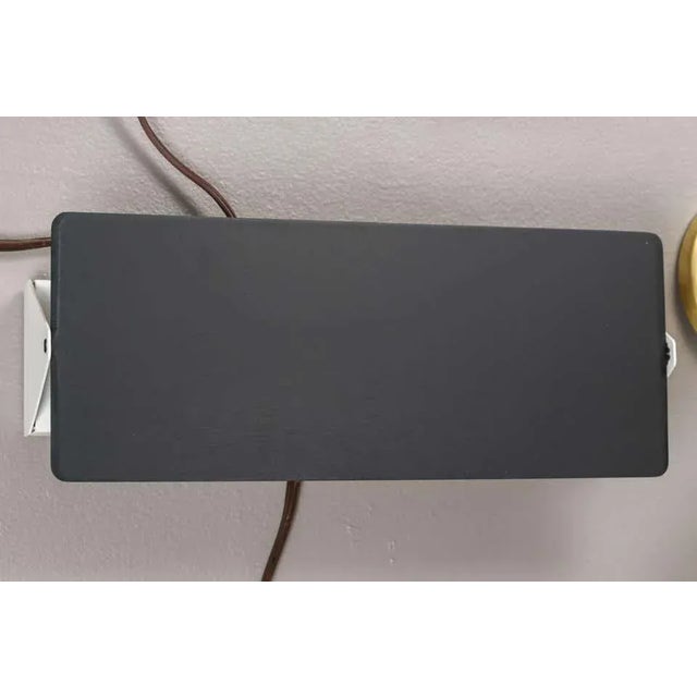 Nemo Lighting Charlotte Perriand 'Applique à Volet Pivotant Double' Wall Light in Black For Sale - Image 4 of 12