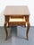 Late 20th Century Ethan Allen Country French Collection 22" Accent End Table 26-8203 - 216 Bordeaux Finish For Sale - Image 5 of 13